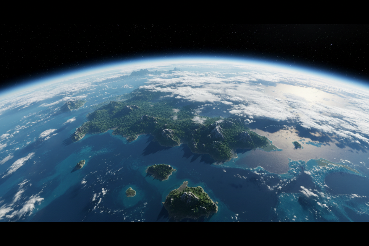Earth-inspired header background